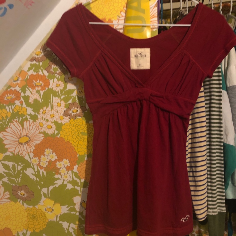 Hollister baby doll shirt!